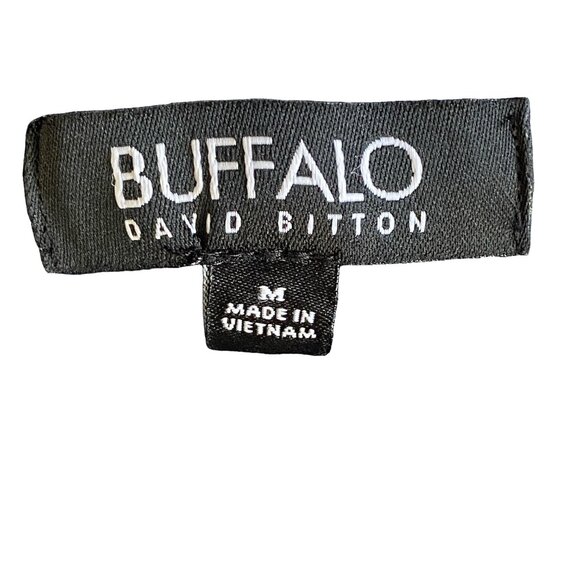 BUFFALO DAVID BITTON Blue Soft Knit Crew Neck Pullover Sweater Everyday M - Picture 8 of 9